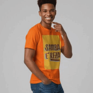 Camiseta Quality Masculina Samba e Reza