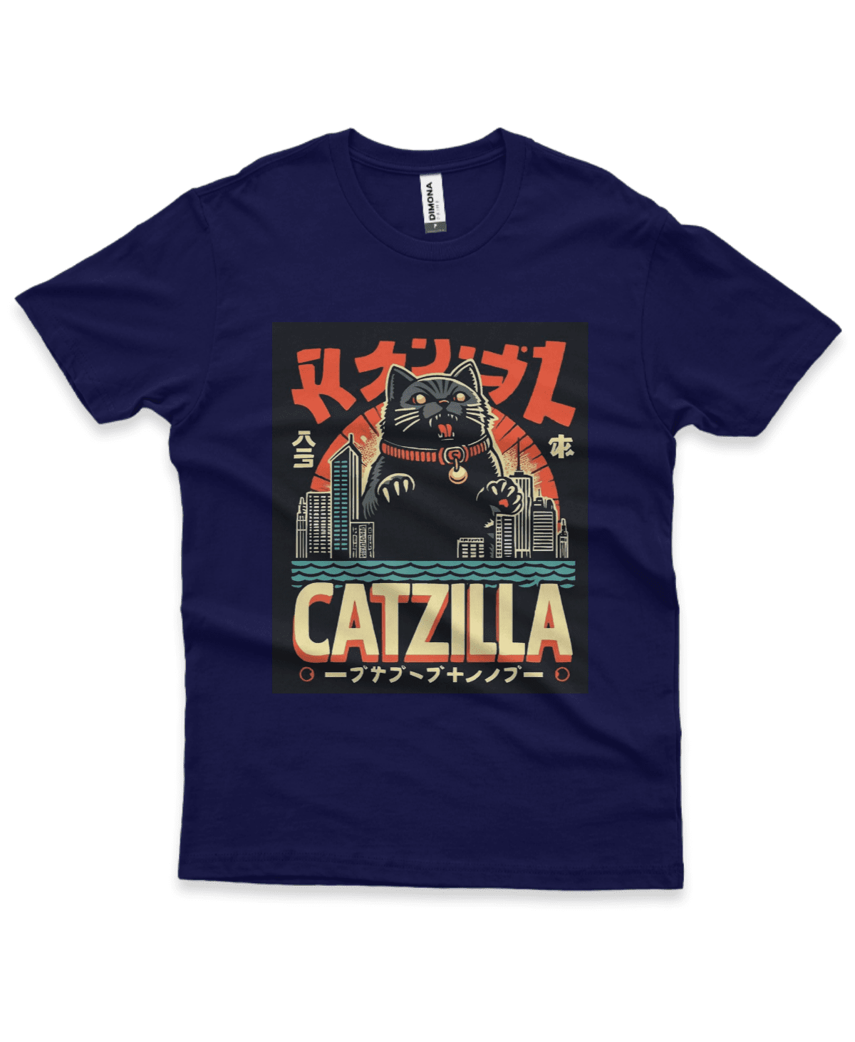 Camiseta Masculina Quality Catzilla - Imagem 4