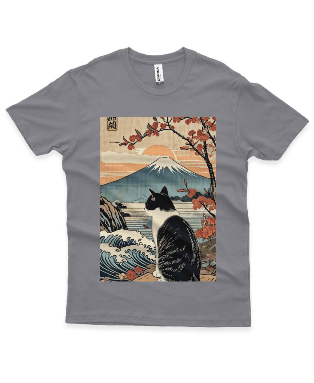 Camiseta Quality Masculina Gato Vulcão - Imagem 2