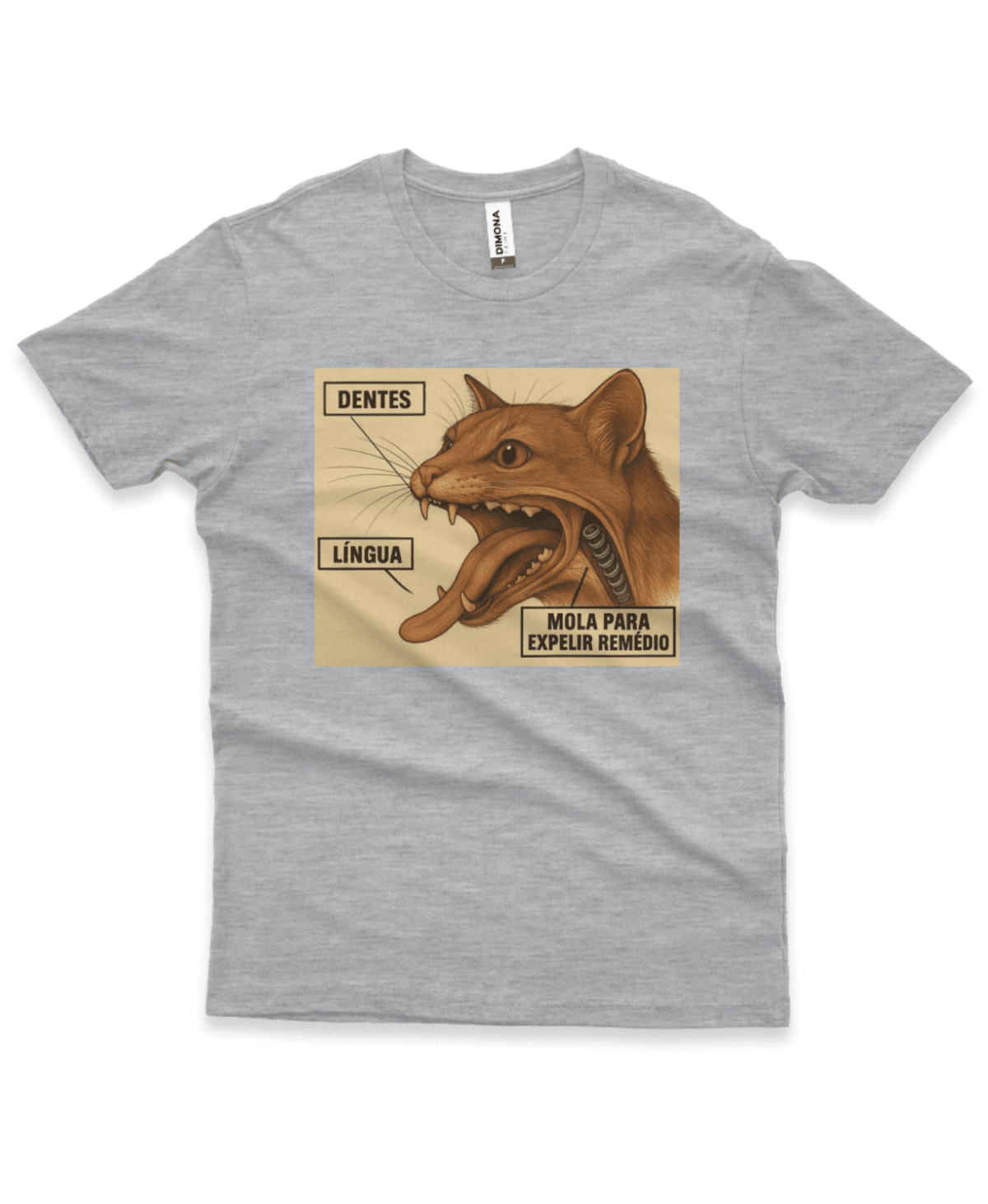 Camiseta Masculina Quality Ferramenta Oculta Felina - Imagem 13