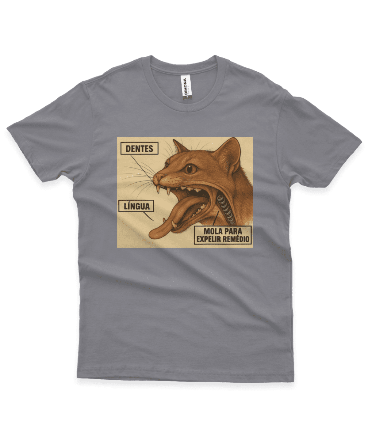 Camiseta Masculina Quality Ferramenta Oculta Felina - Imagem 14