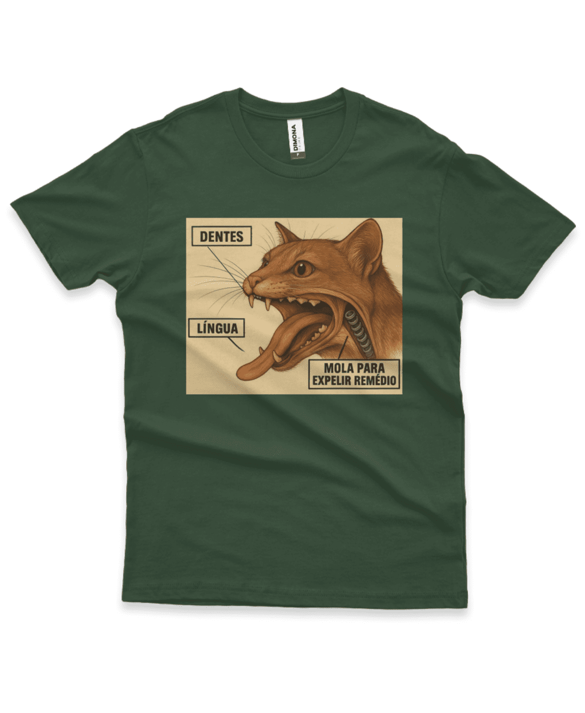 Camiseta Masculina Quality Ferramenta Oculta Felina - Imagem 15