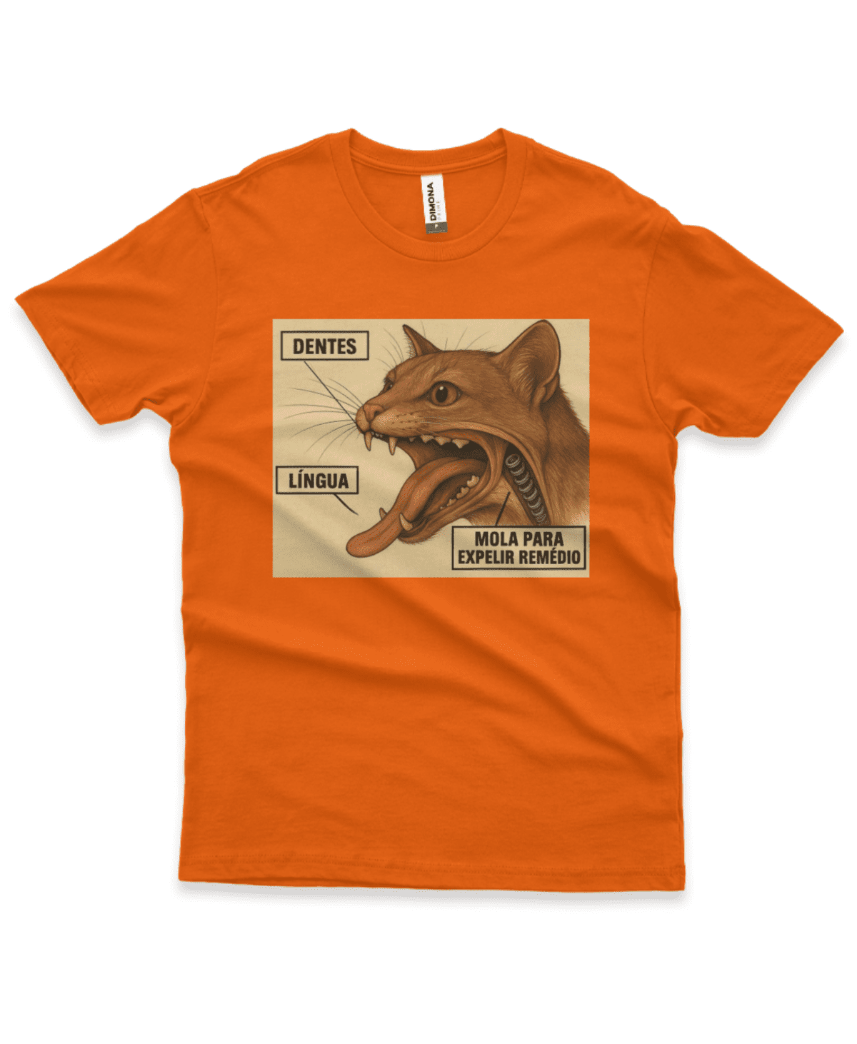 Camiseta Masculina Quality Ferramenta Oculta Felina - Imagem 5