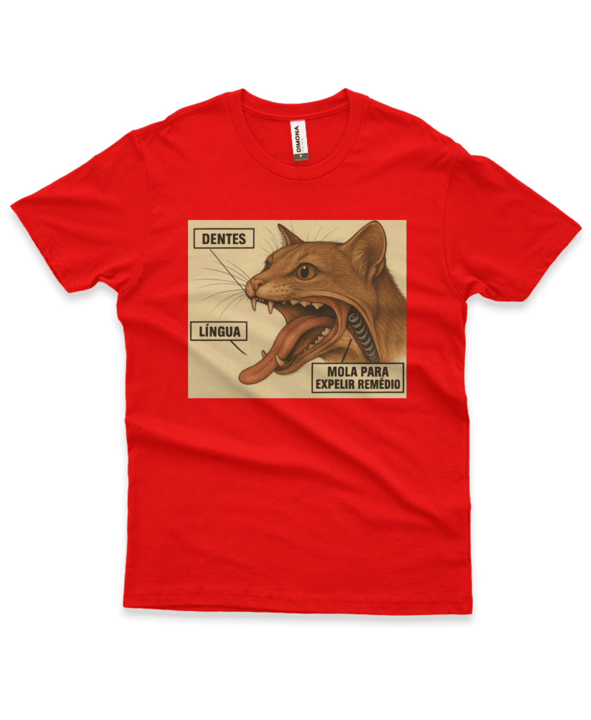 Camiseta Masculina Quality Ferramenta Oculta Felina - Imagem 6