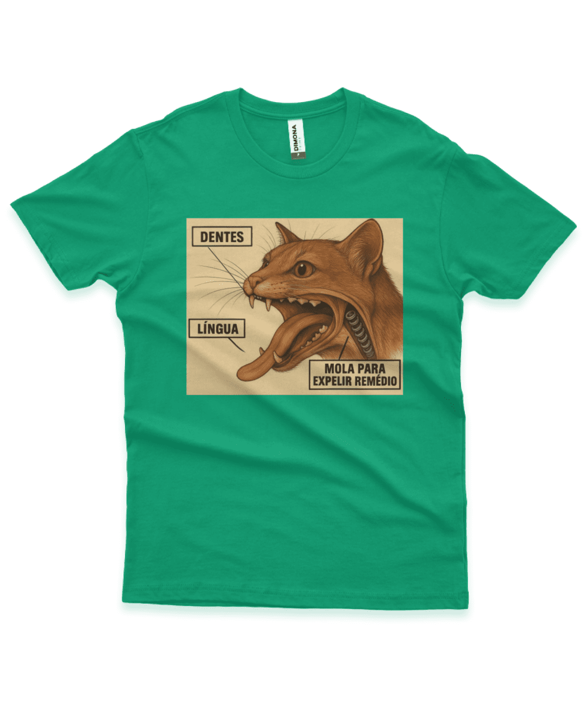 Camiseta Masculina Quality Ferramenta Oculta Felina - Imagem 7