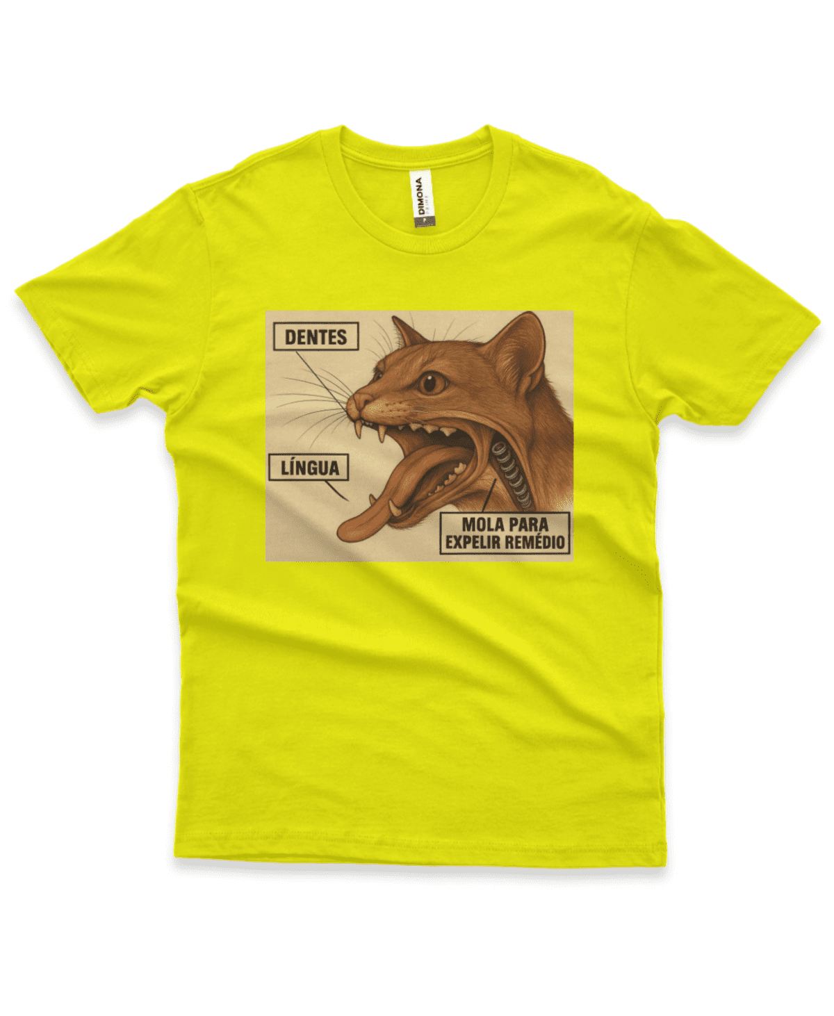 Camiseta Masculina Quality Ferramenta Oculta Felina - Imagem 8
