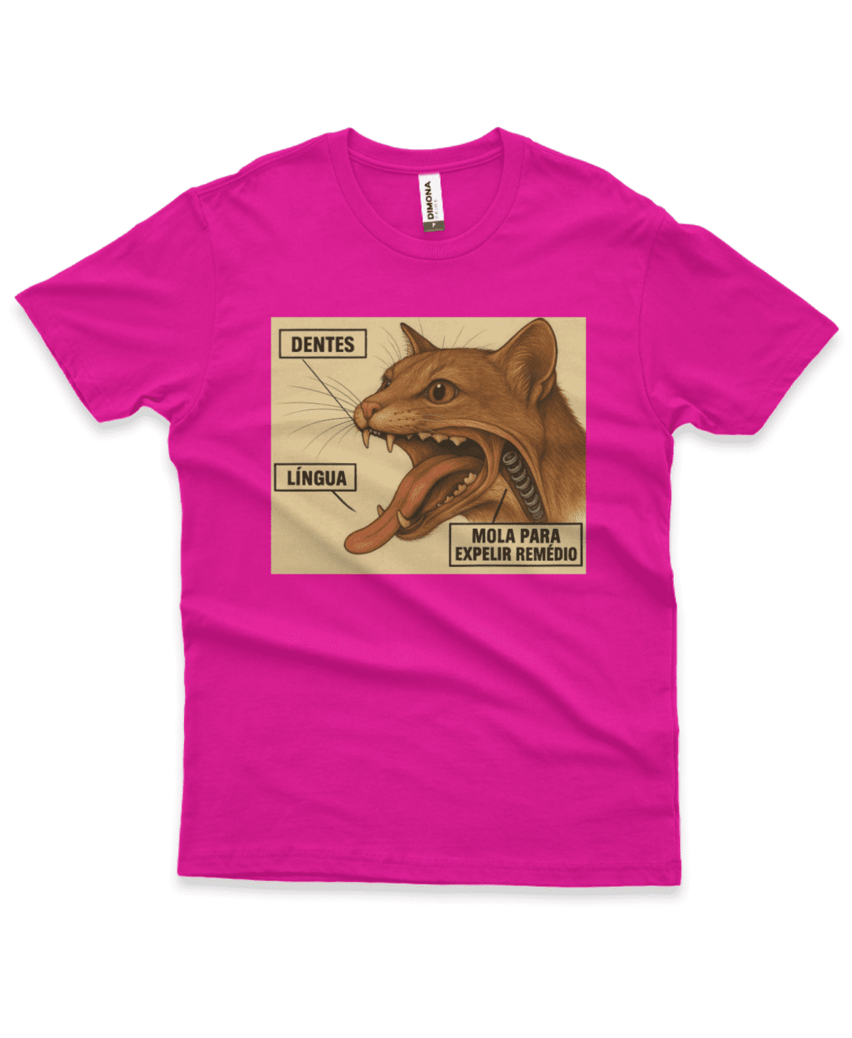 Camiseta Masculina Quality Ferramenta Oculta Felina - Imagem 12