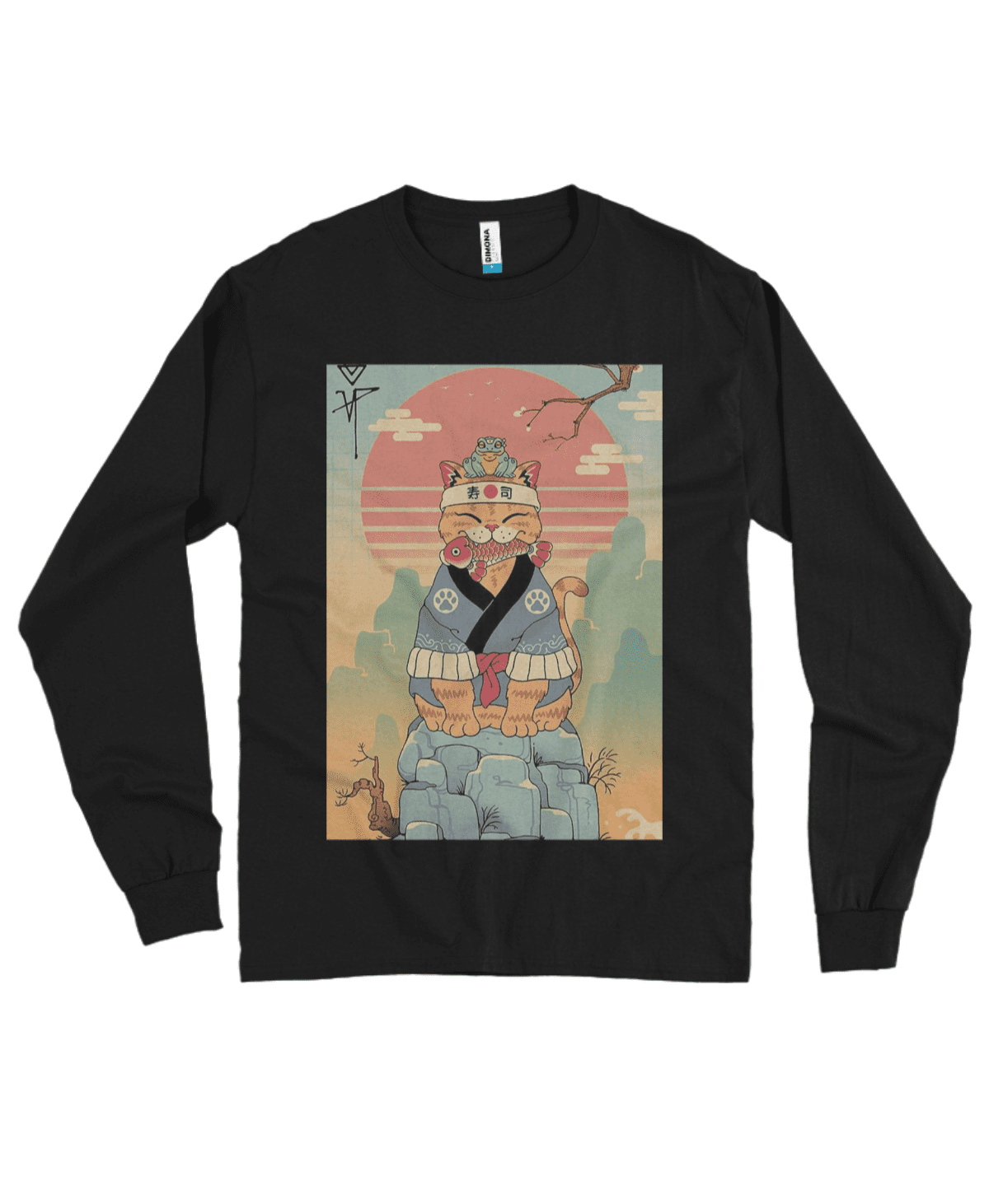 Camiseta Manga Longa Cat Fish - Imagem 3