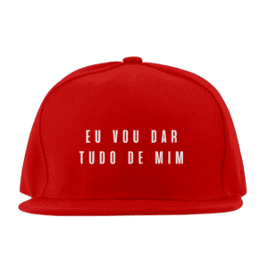 Boné Brim Eu vou dar tudo de mim