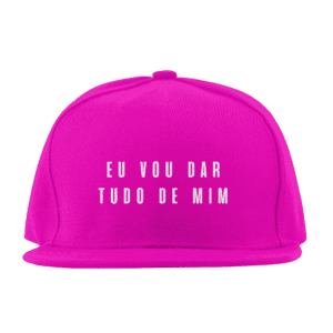 Boné Quality com Tela Eu vou dar tudo de mim