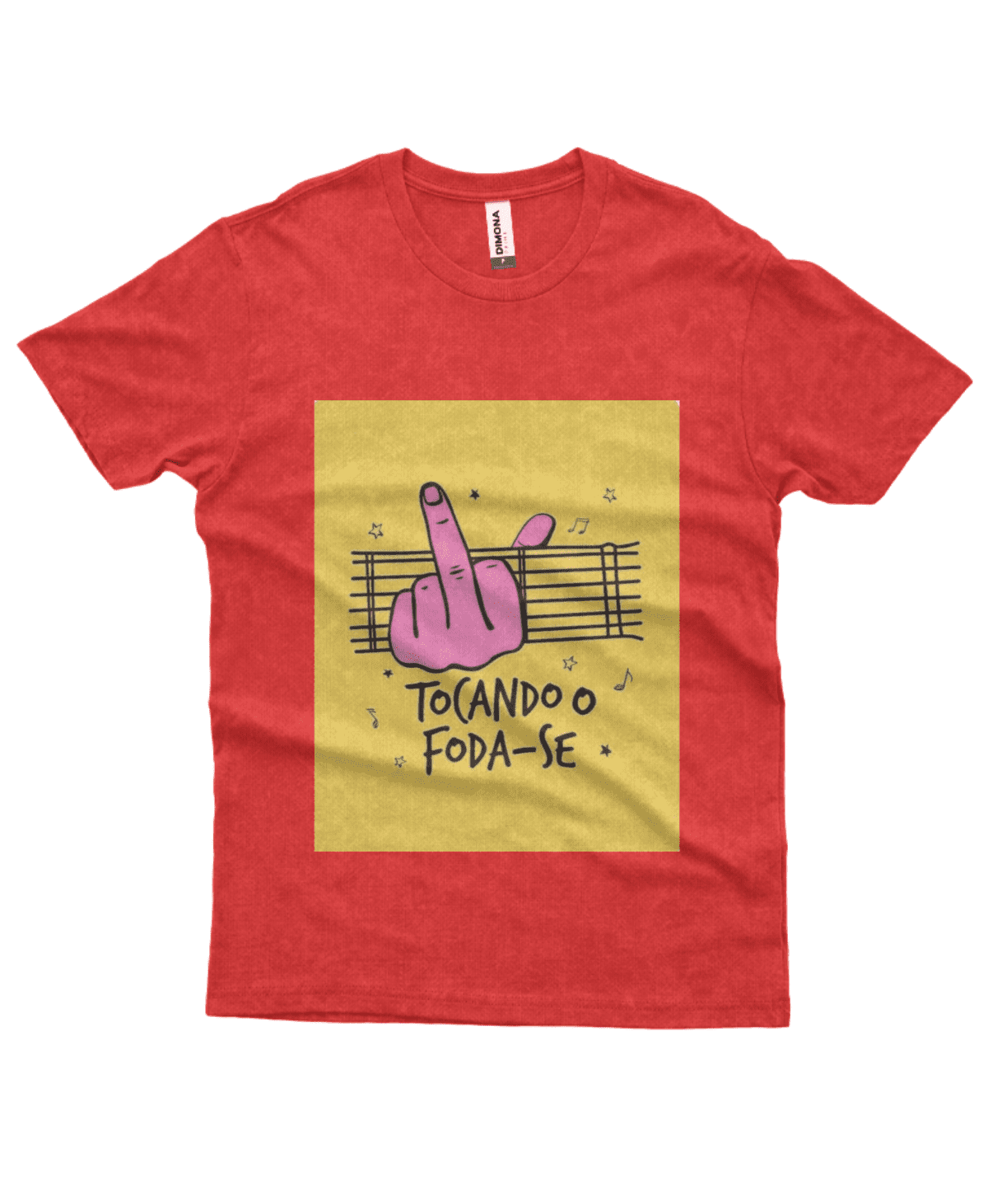 Camiseta Masculina Estonada Focando o Foda-se - Imagem 5