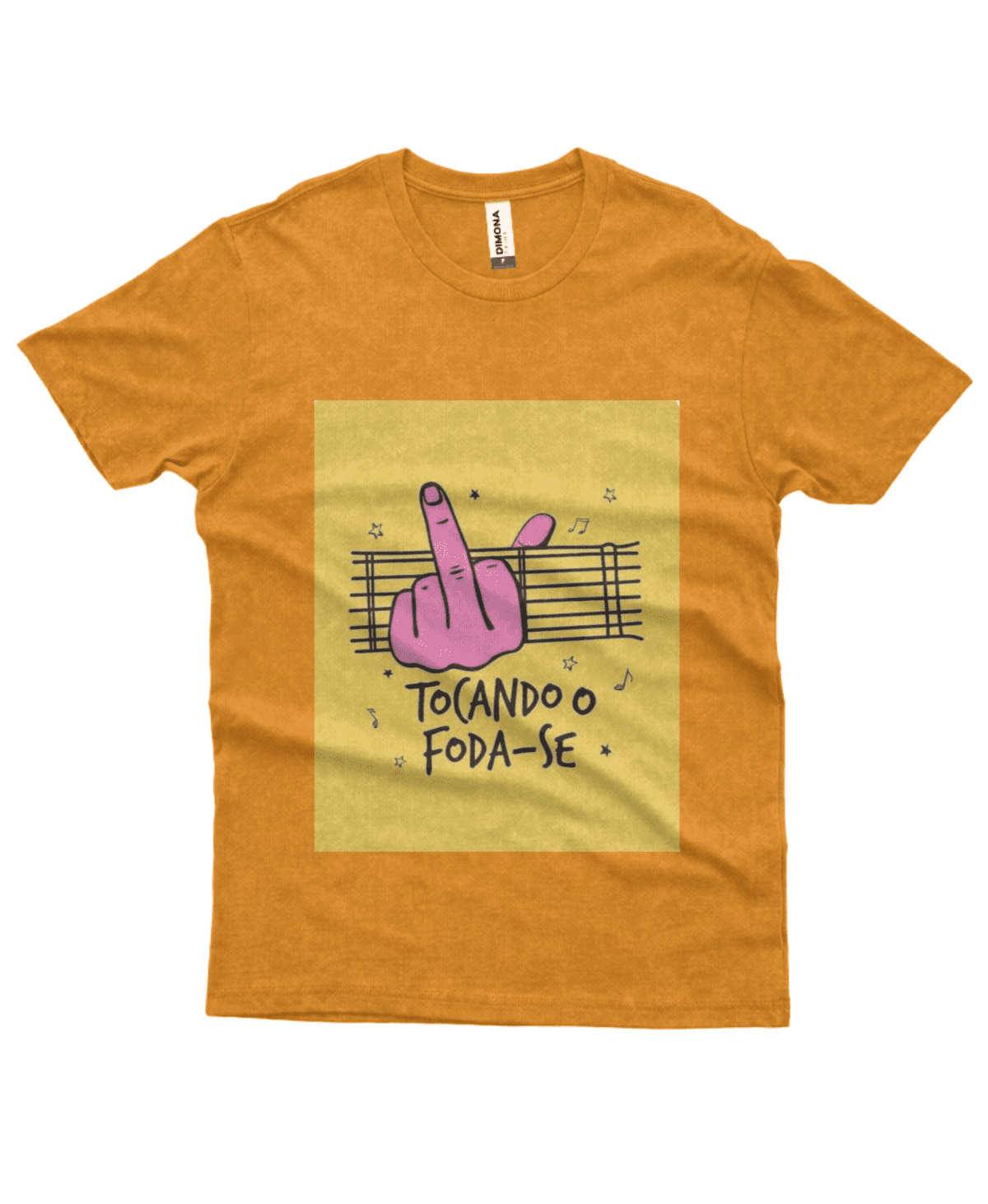 Camiseta Masculina Estonada Focando o Foda-se - Imagem 6