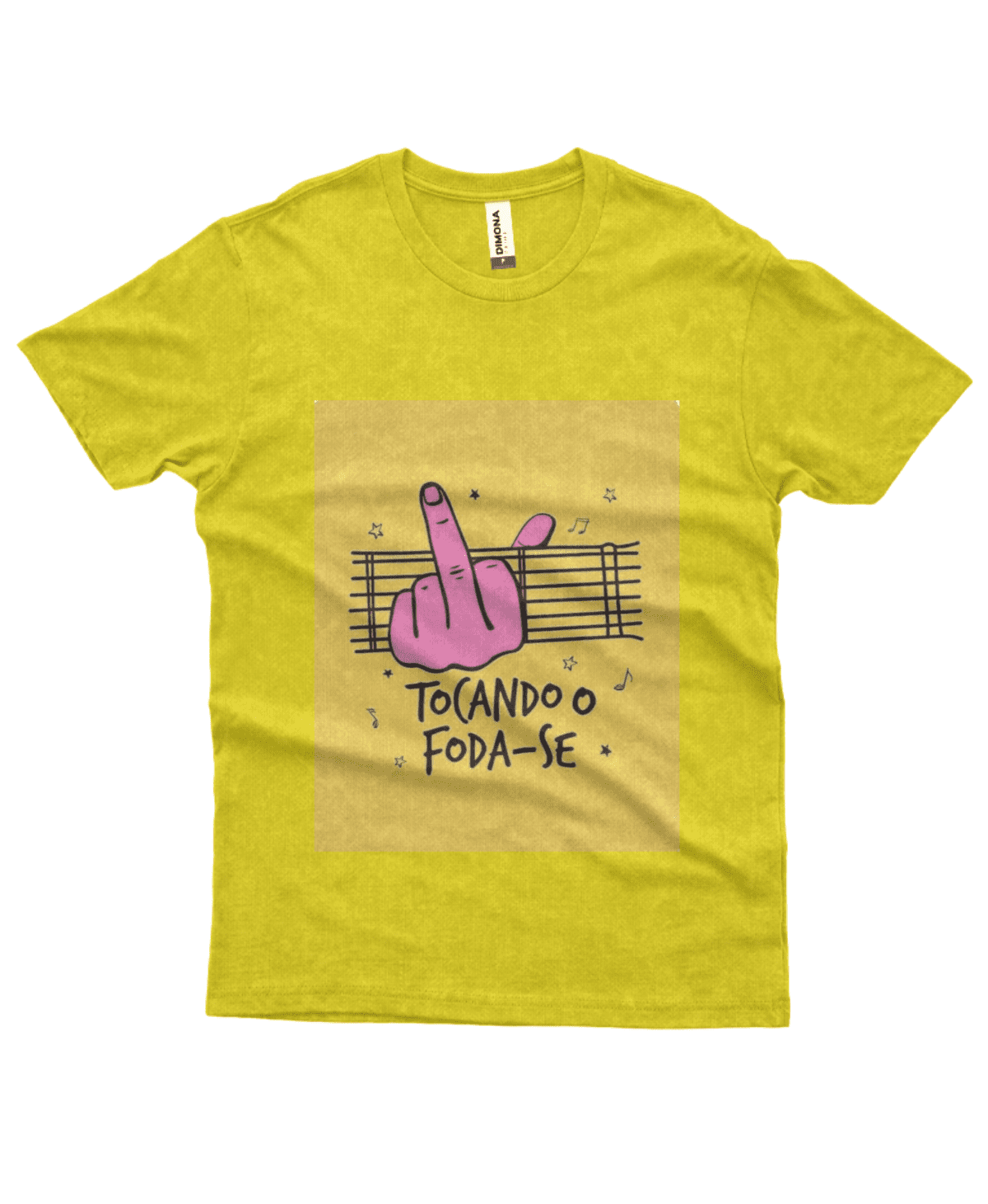 Camiseta Masculina Estonada Focando o Foda-se - Imagem 7