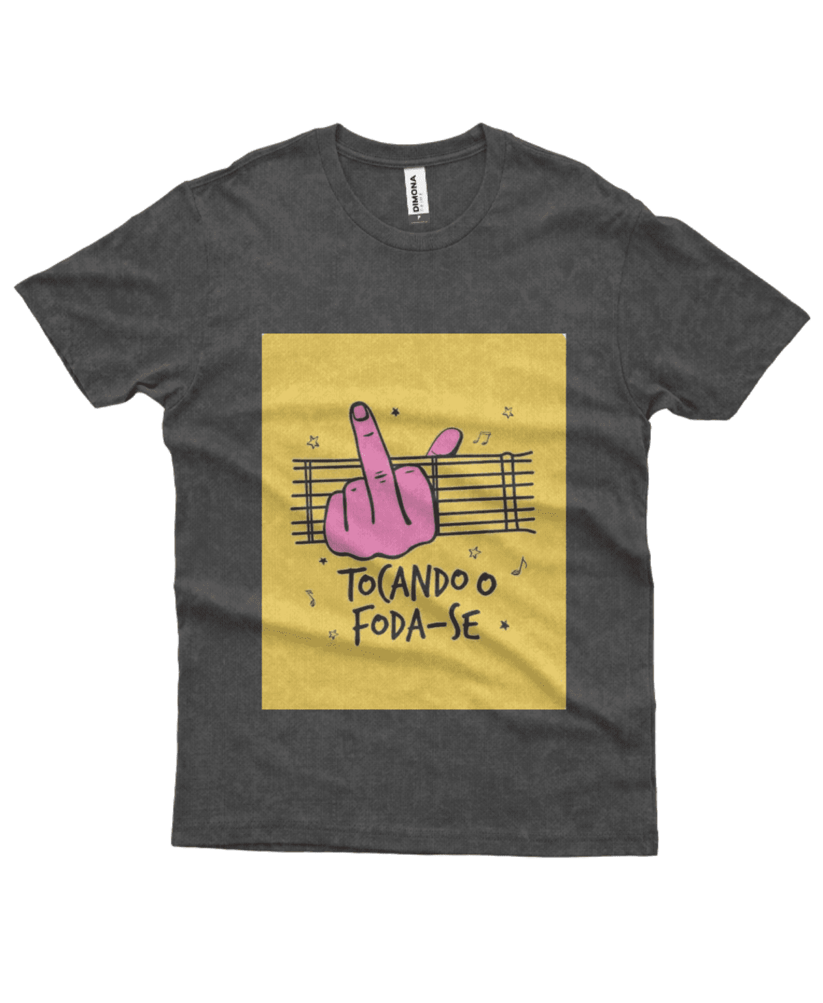 Camiseta Masculina Estonada Focando o Foda-se - Imagem 8