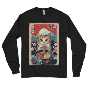 Camiseta Manga Longa Gato Misso