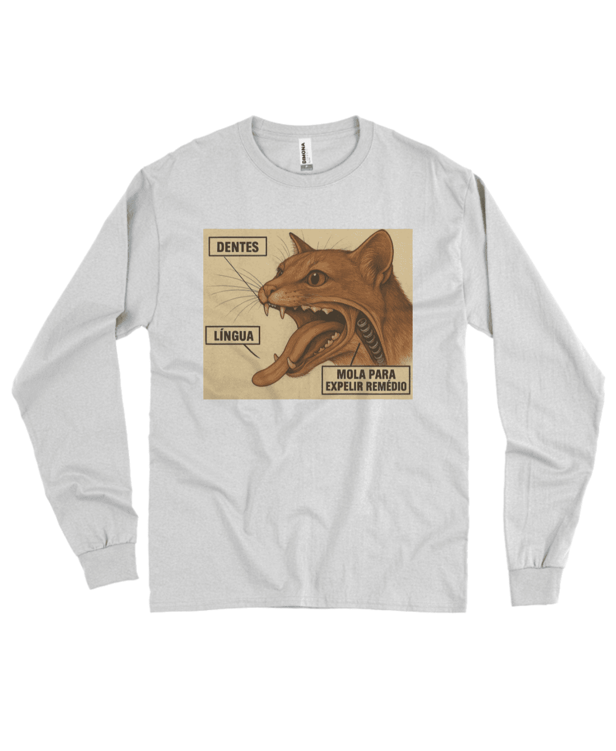 Camiseta Quality Manga Longa Ferramenta Felina