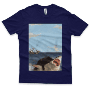 Camiseta Masculina Quality Gato Ataca