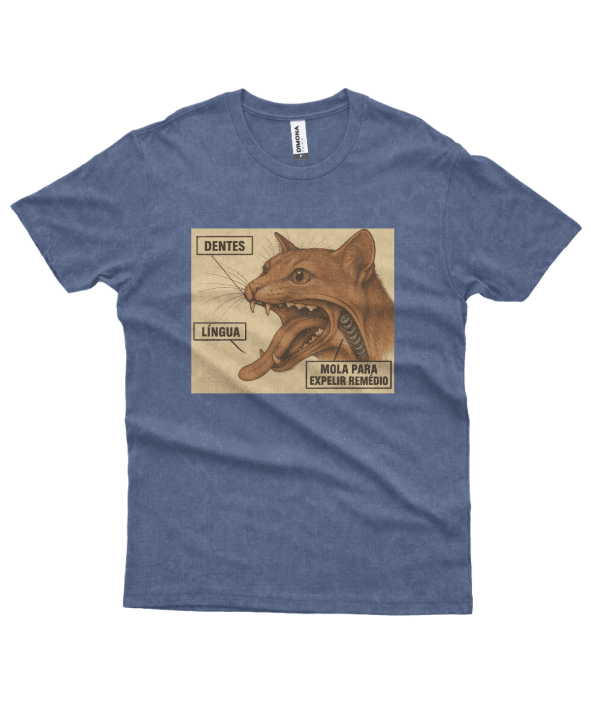 Camiseta Masculina Estonada Ferramenta Felina - Imagem 3