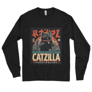 Camiseta Manga Longa Catzila