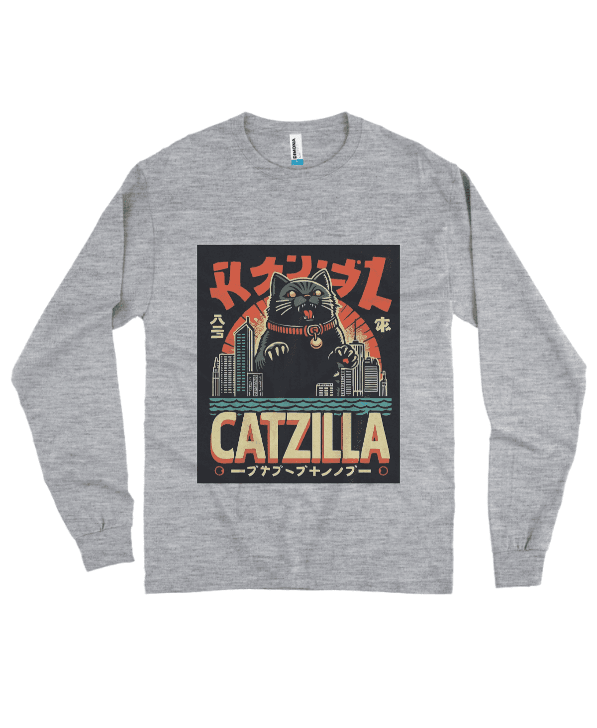 Camiseta Manga Longa Catzila - Imagem 2