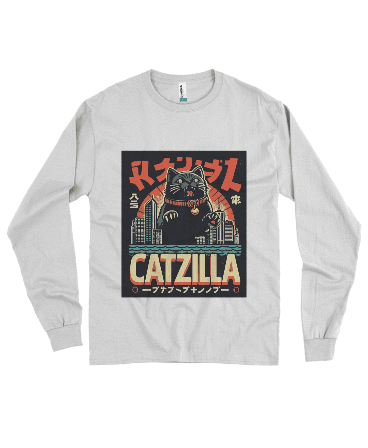 Camiseta Manga Longa Catzila - Imagem 4