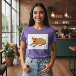 Camisa Quality Feminina Caramelo