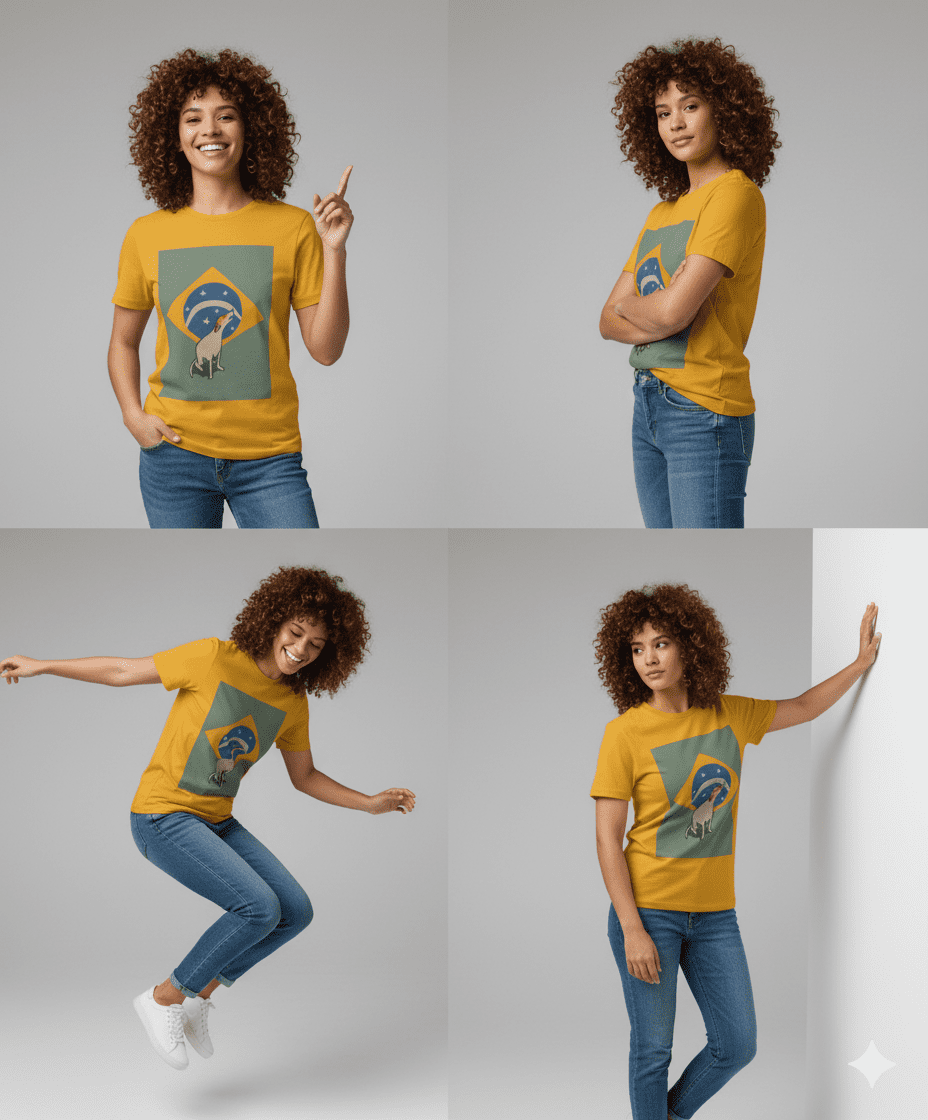 Camisa Feminina Quality Caramelo Brasil - Imagem 2