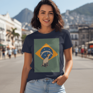 Camisa Feminina Quality Caramelo Brasil