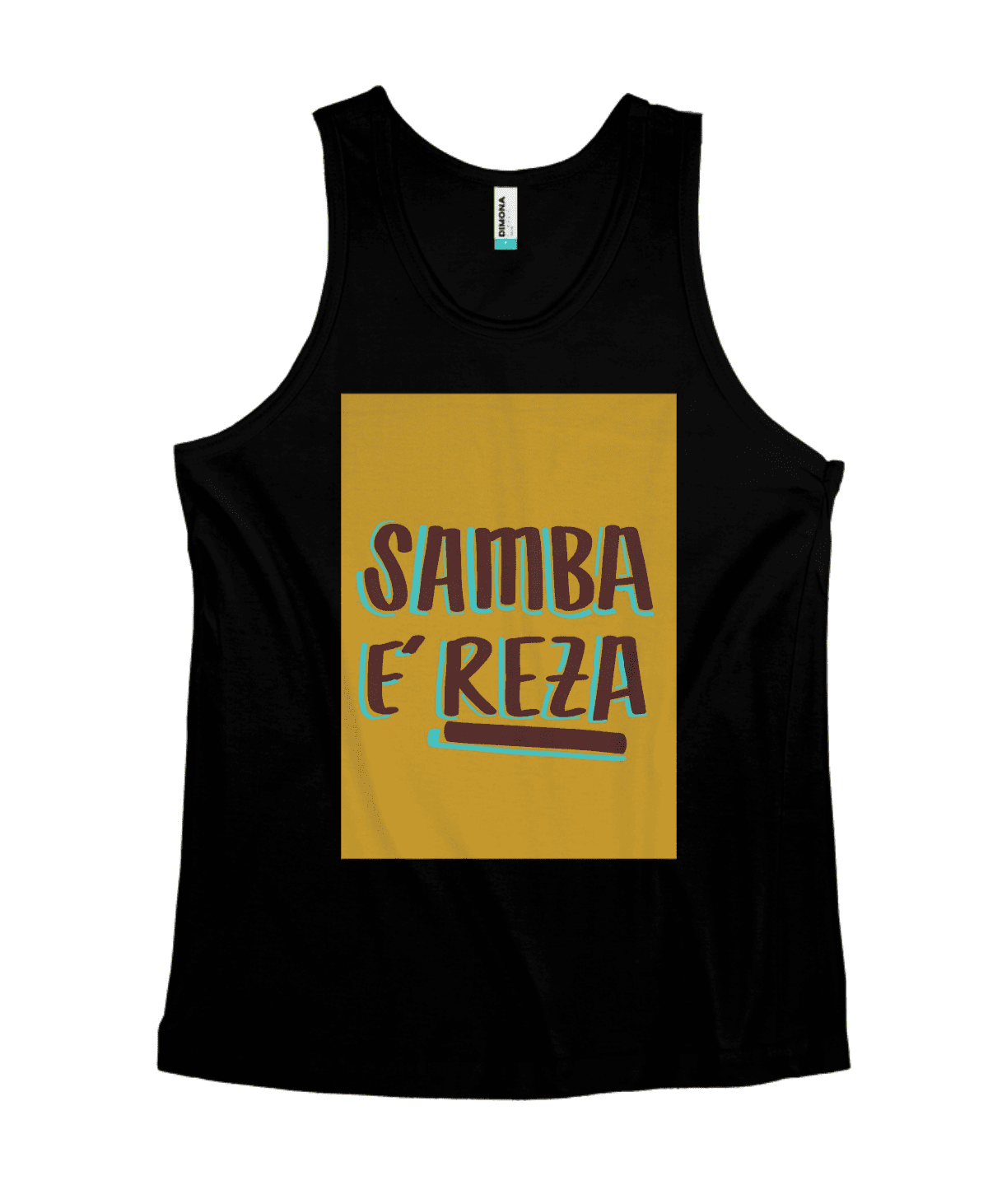 Camiseta Quality Regata Samba é Reza