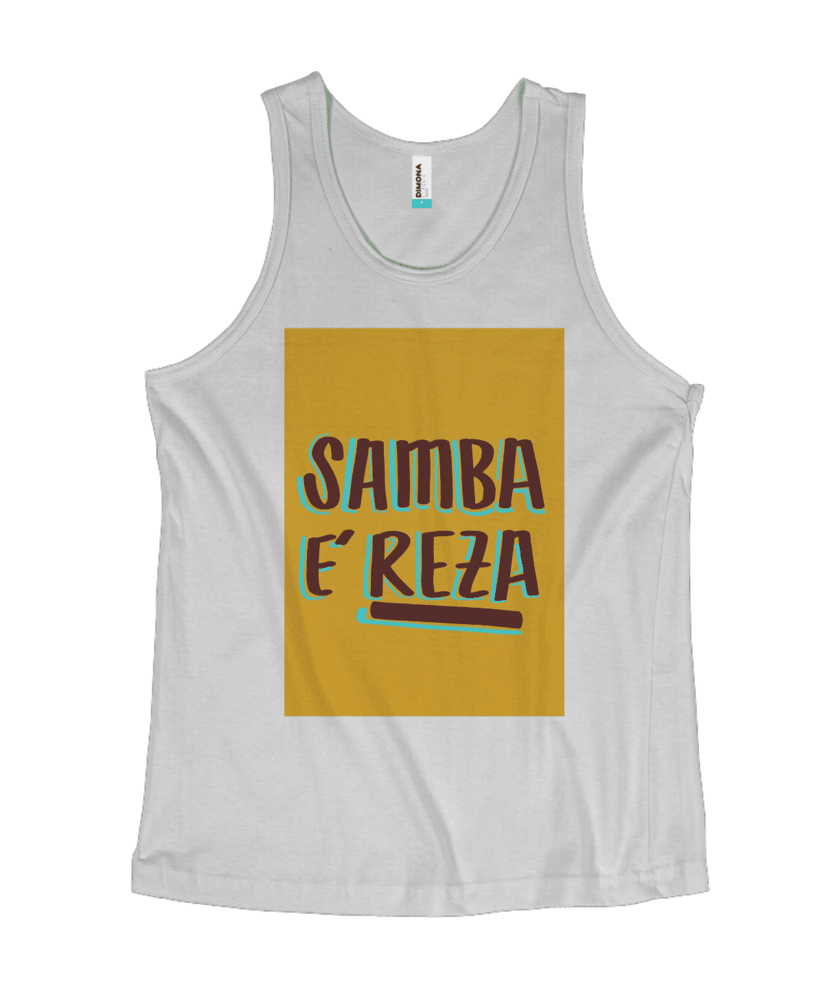 Camiseta Quality Regata Samba é Reza - Imagem 4