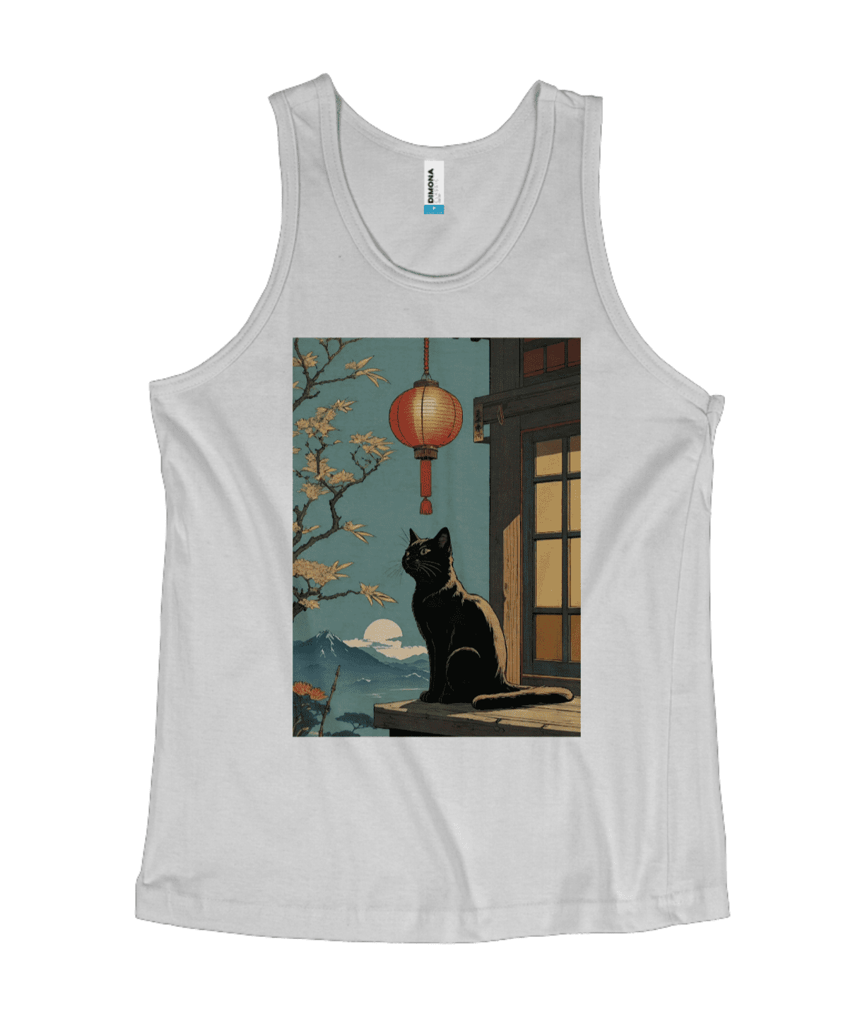 Camiseta Quality Regata Gato e a Luminária - Imagem 4