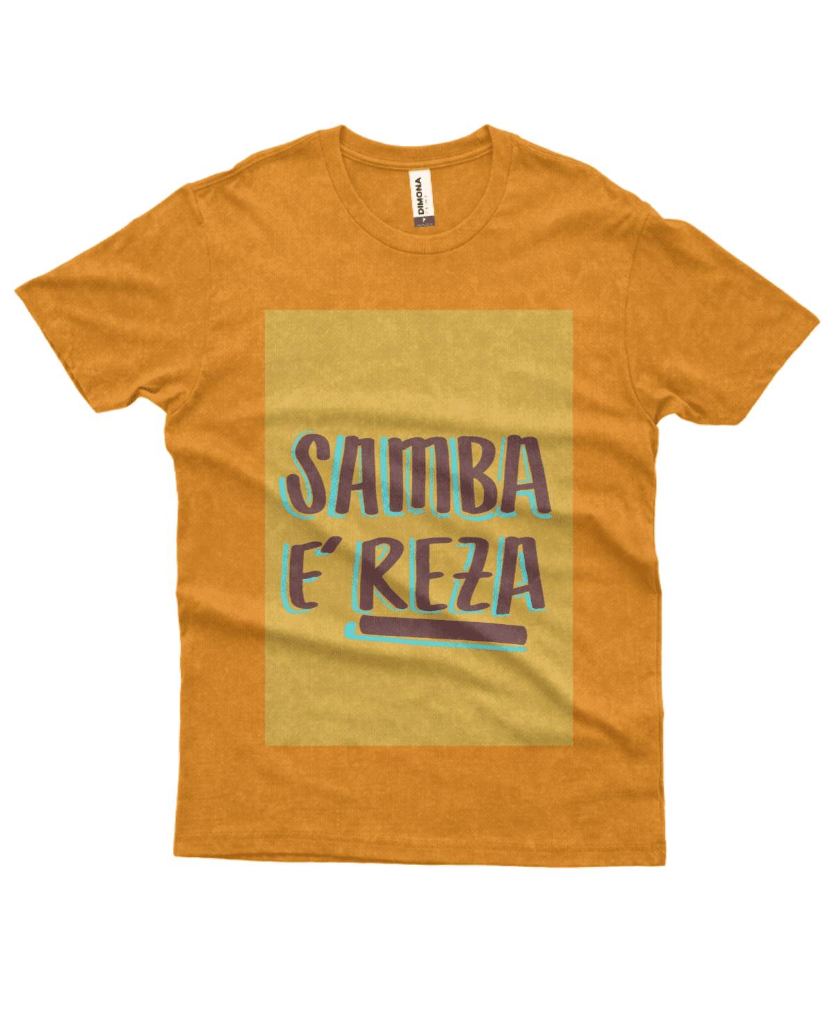 Camiseta Masculina Estonada Samba é Reza - Imagem 5
