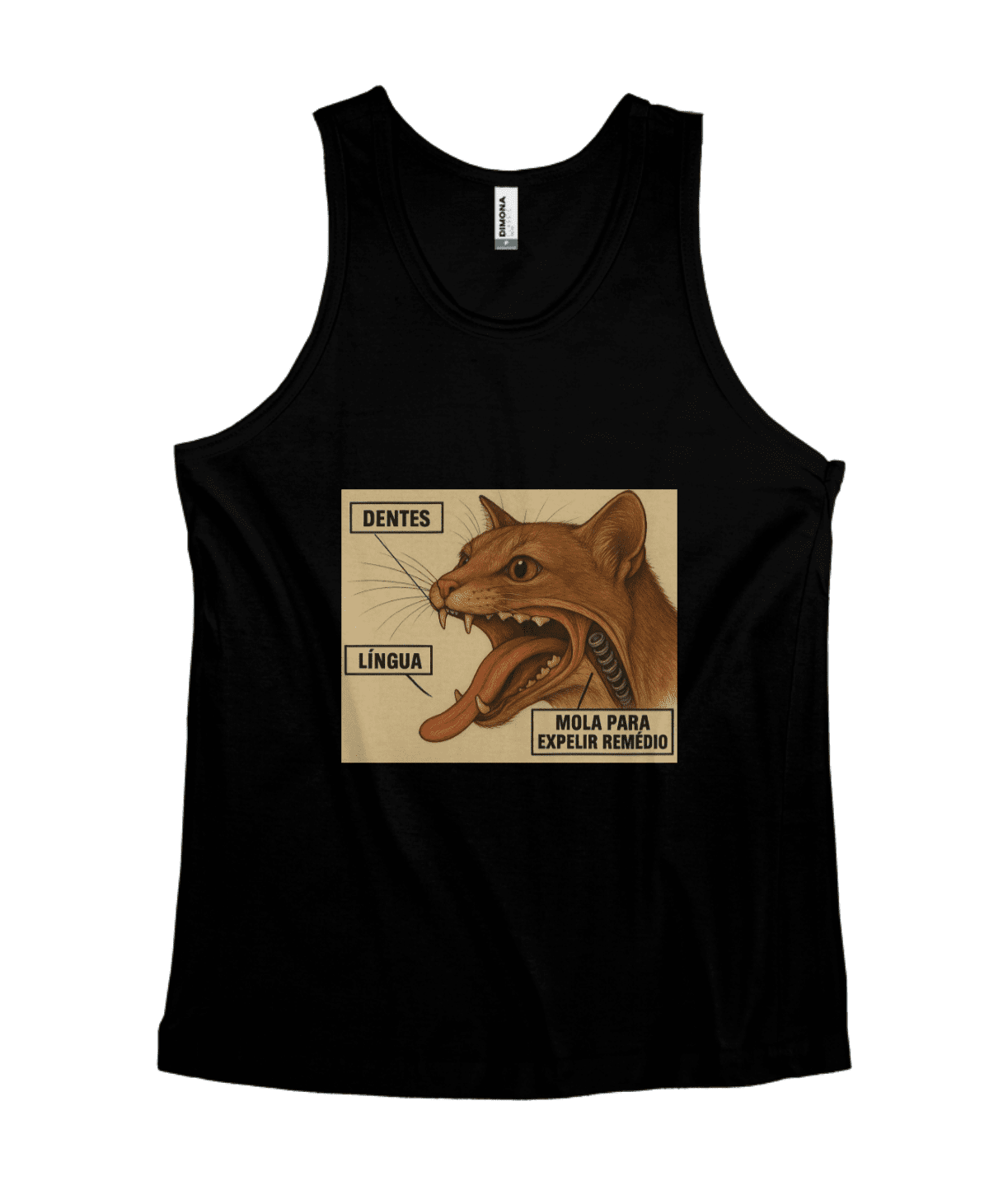 Camiseta Quality Regata Ferramenta oculta Felina - Imagem 2