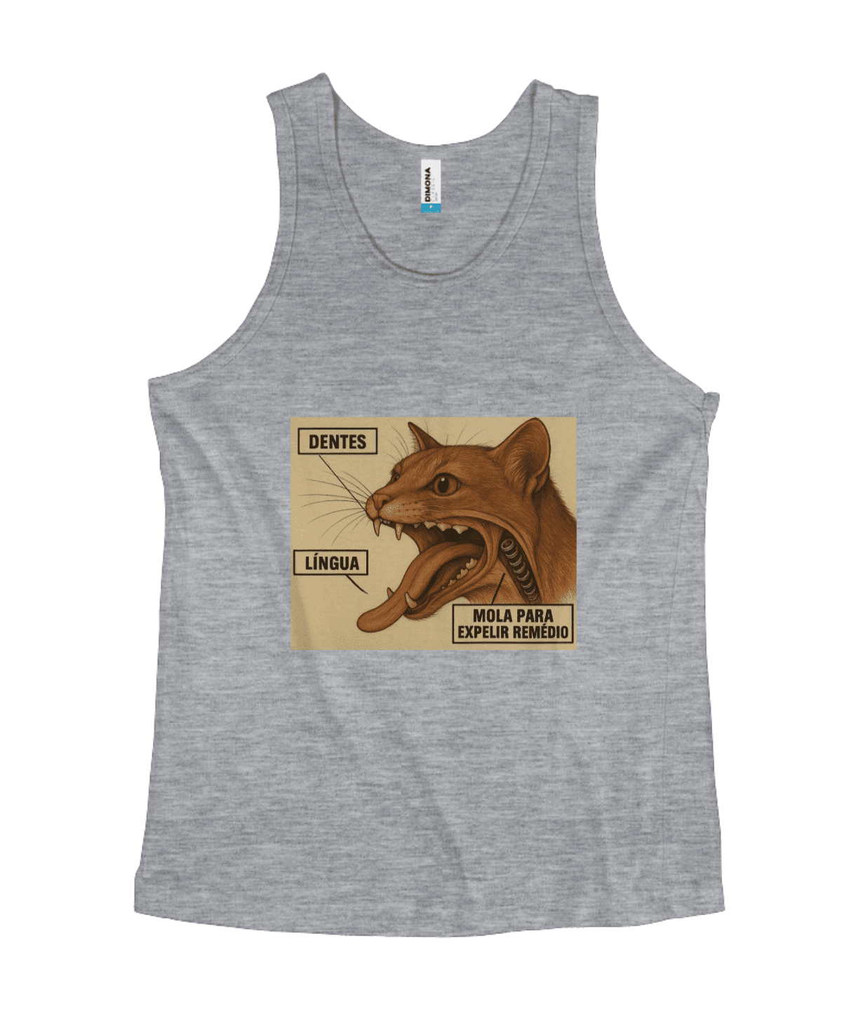 Camiseta Quality Regata Ferramenta oculta Felina - Imagem 3
