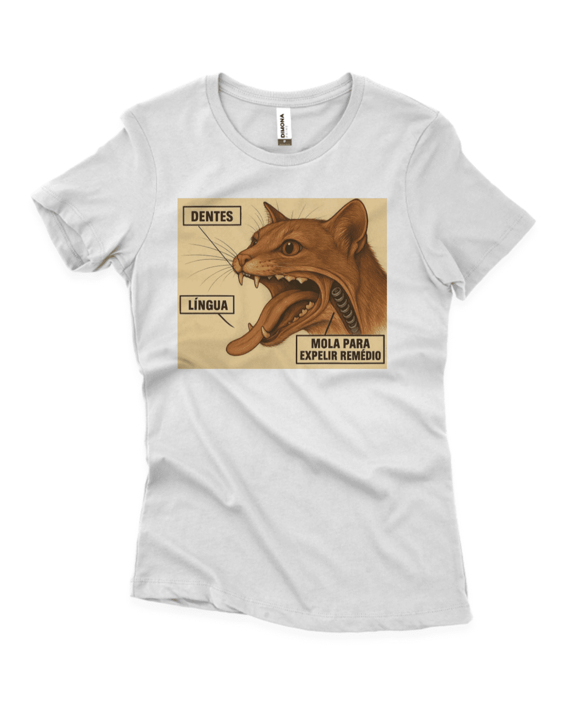 Camisa Quality Feminina Ferramenta oculta Felina - Imagem 2