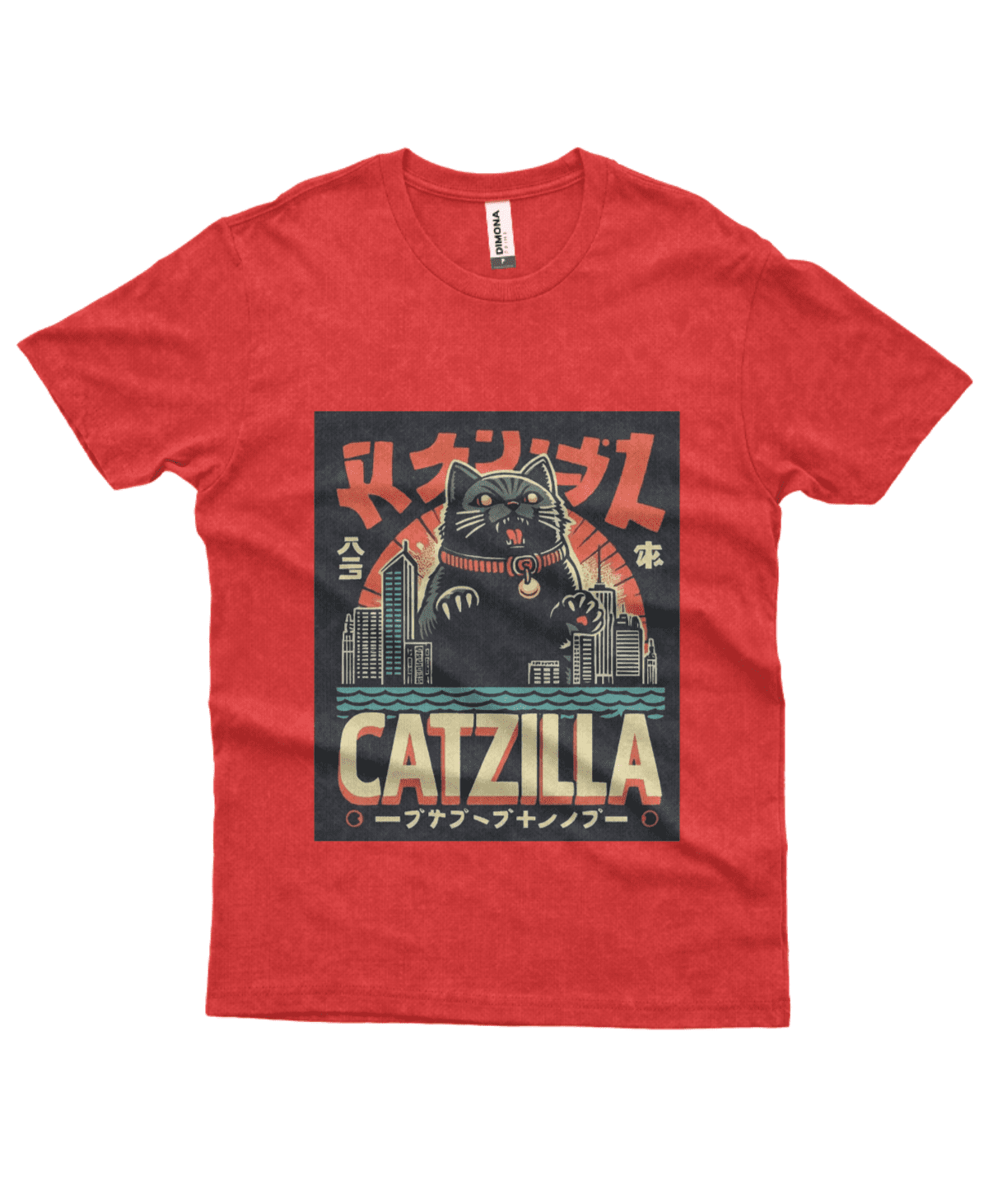 Camiseta Masculina Estonada Catzila - Imagem 5