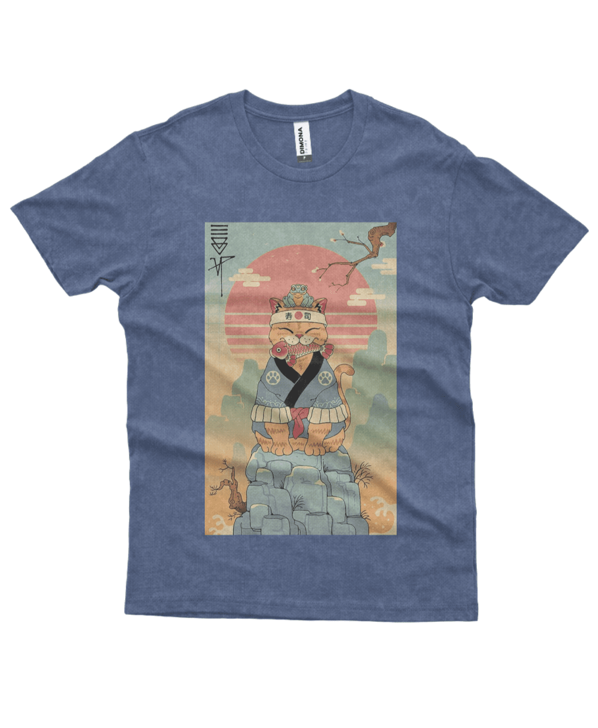 Camiseta Masculina Estonada Cat Fish - Imagem 4