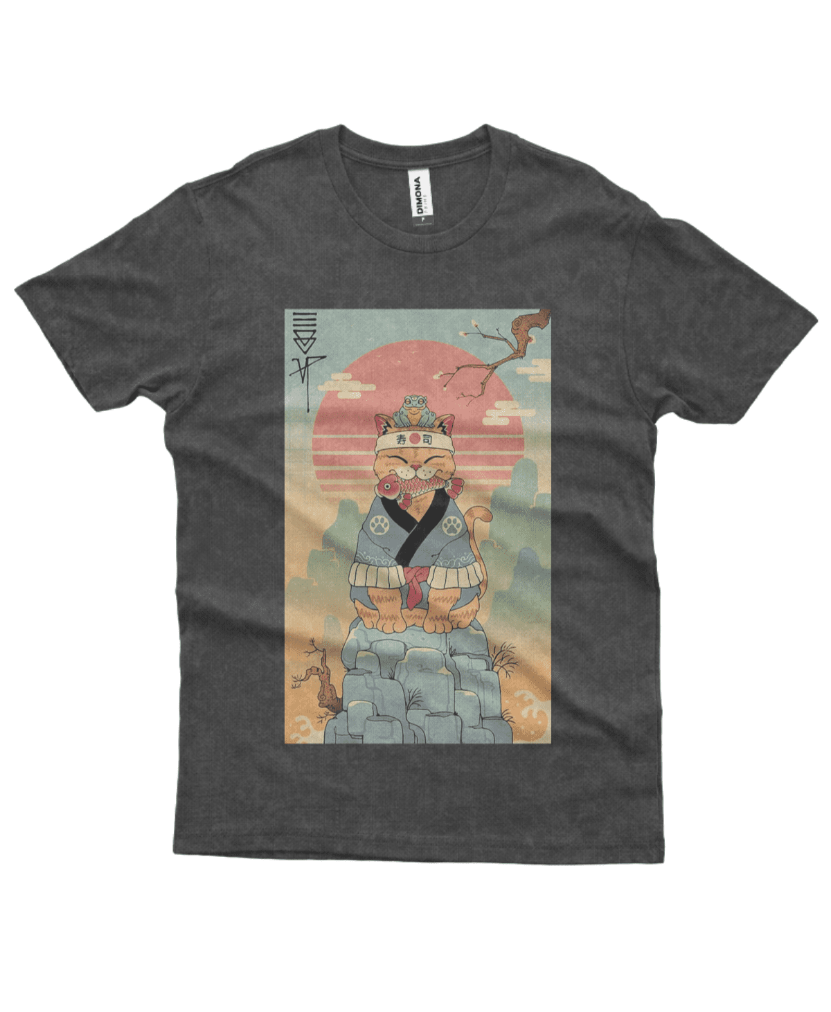 Camiseta Masculina Estonada Cat Fish - Imagem 6