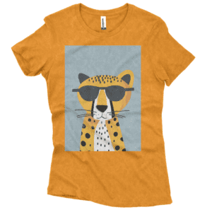 Camiseta Feminina Estonada Onça Pintosa