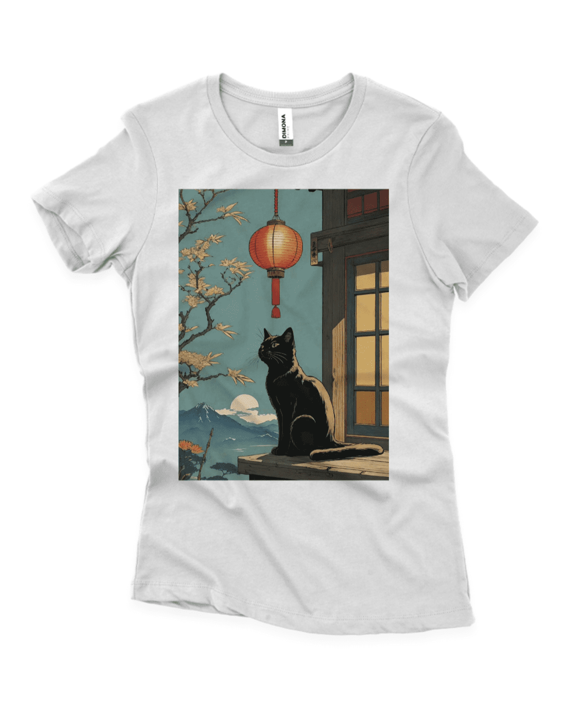 Camisa Quality Feminina Gato e a Luminária - Imagem 8