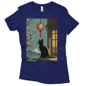 Camisa Quality Feminina Gato e a Luminária