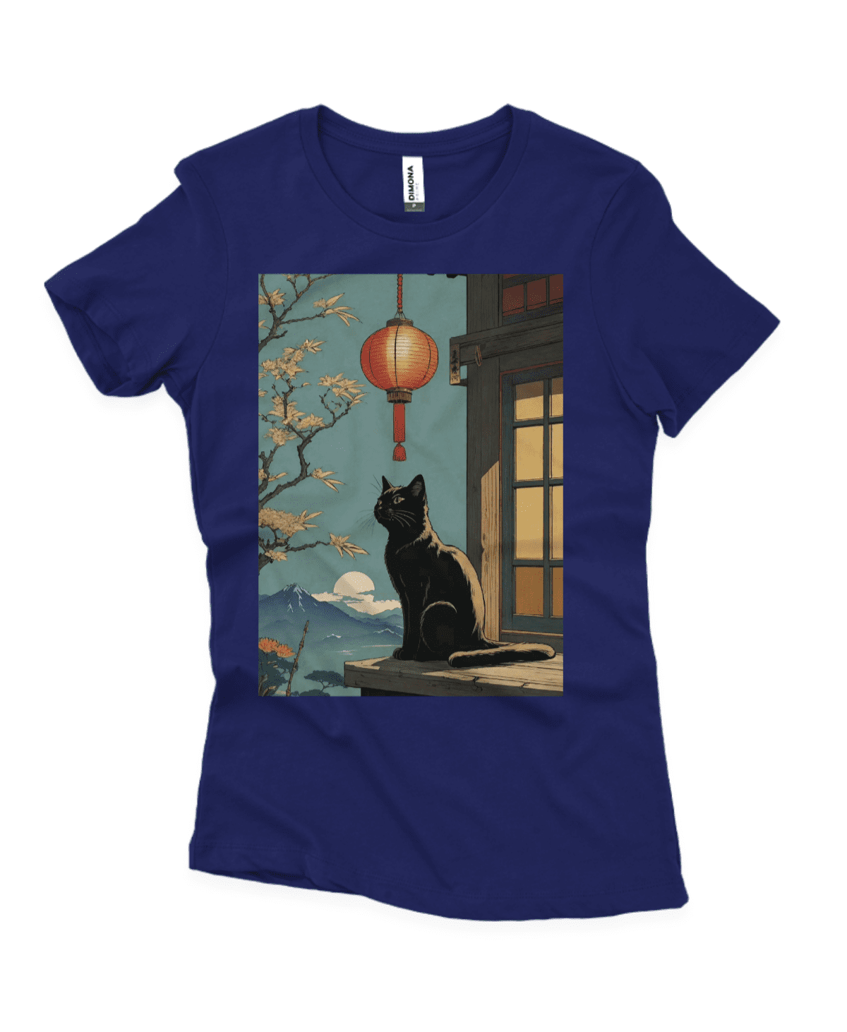 Camisa Quality Feminina Gato e a Luminária