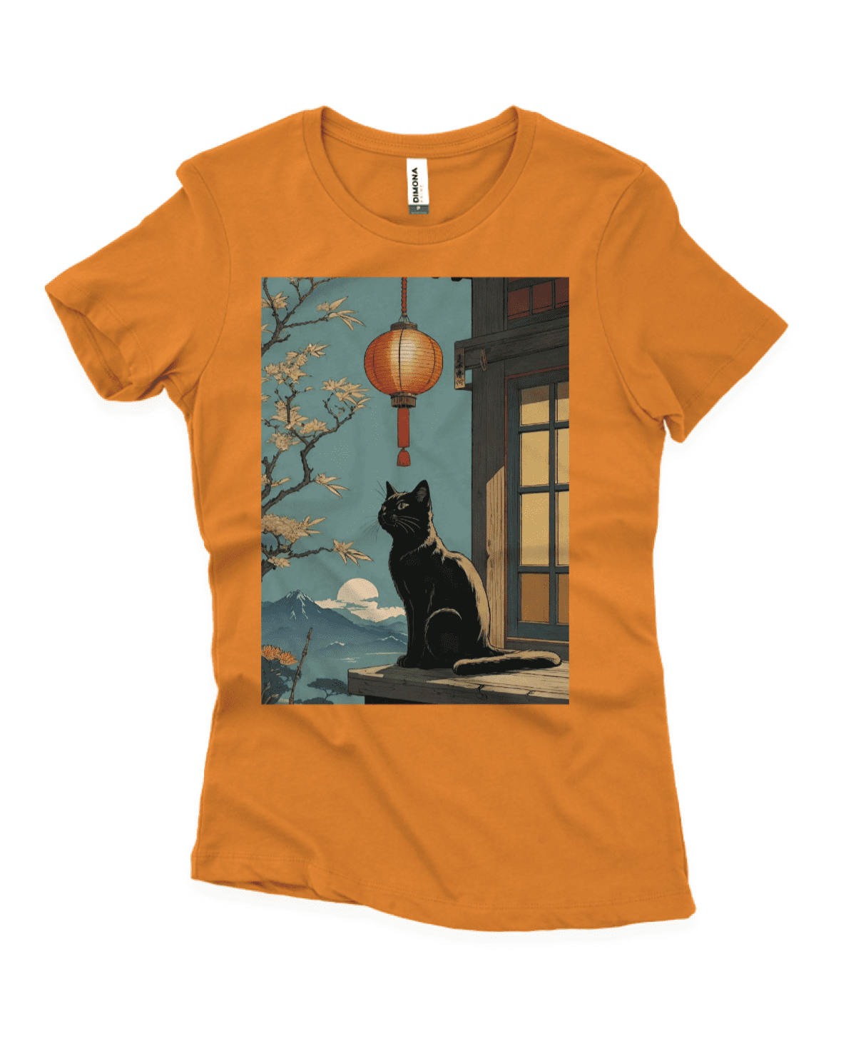 Camisa Quality Feminina Gato e a Luminária - Imagem 4