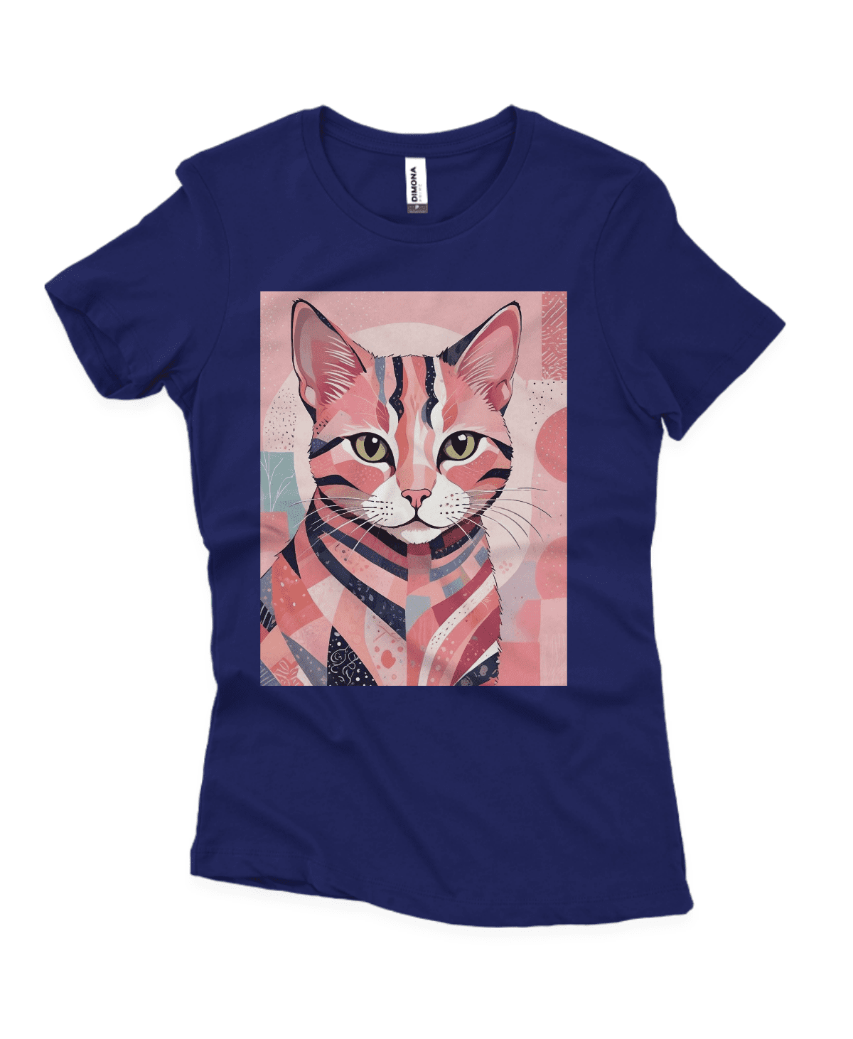 Camisa Quality Feminina Gato Rosa - Imagem 4