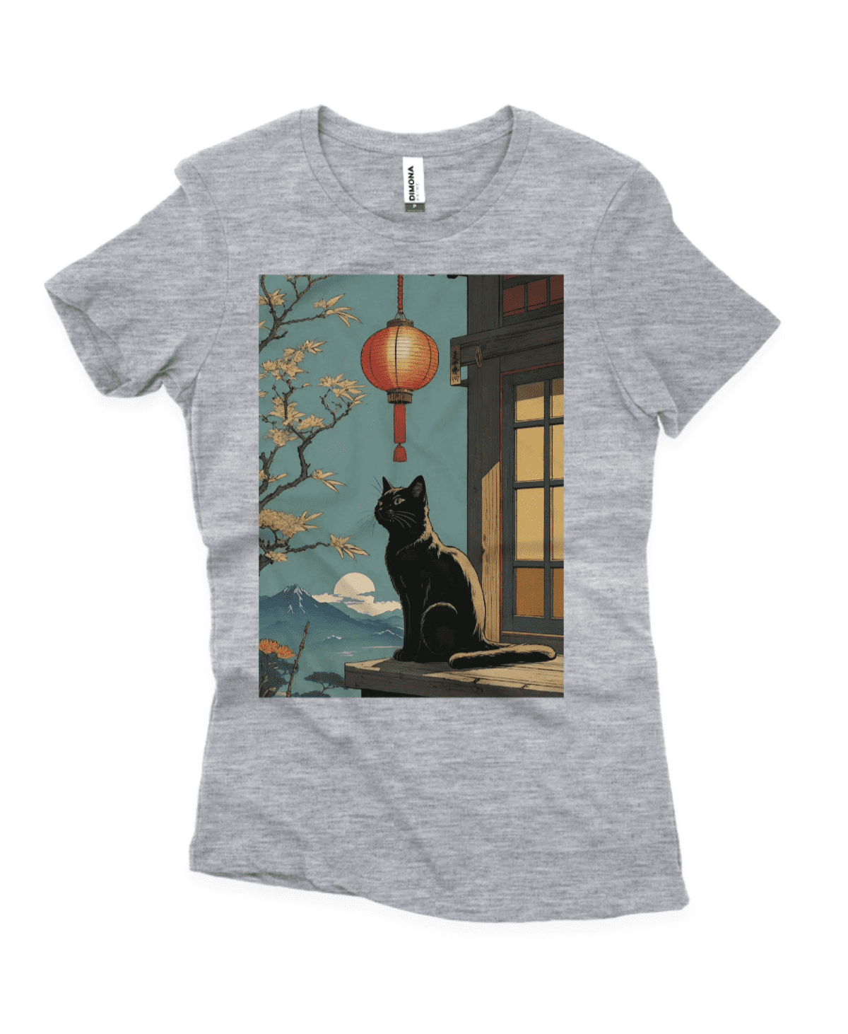 Camisa Quality Feminina Gato e a Luminária - Imagem 5