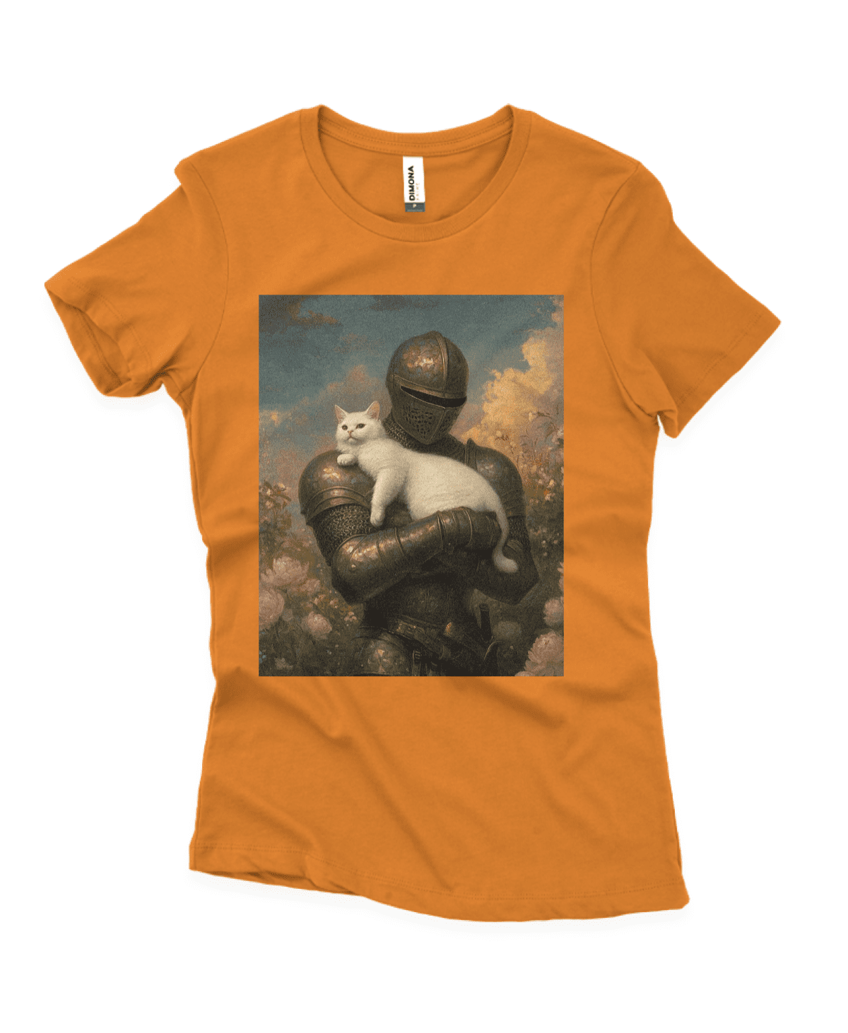 Camisa Quality Feminina Gato e o Cavaleiro - Imagem 6