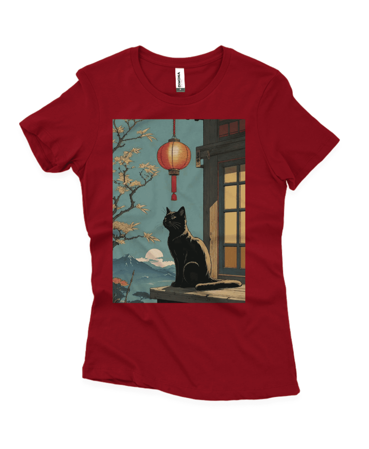 Camisa Quality Feminina Gato e a Luminária - Imagem 7