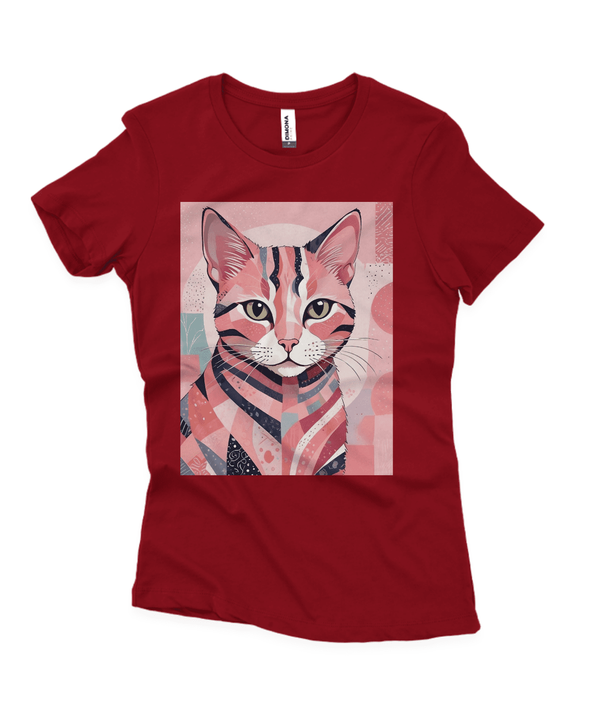 Camisa Quality Feminina Gato Rosa - Imagem 7