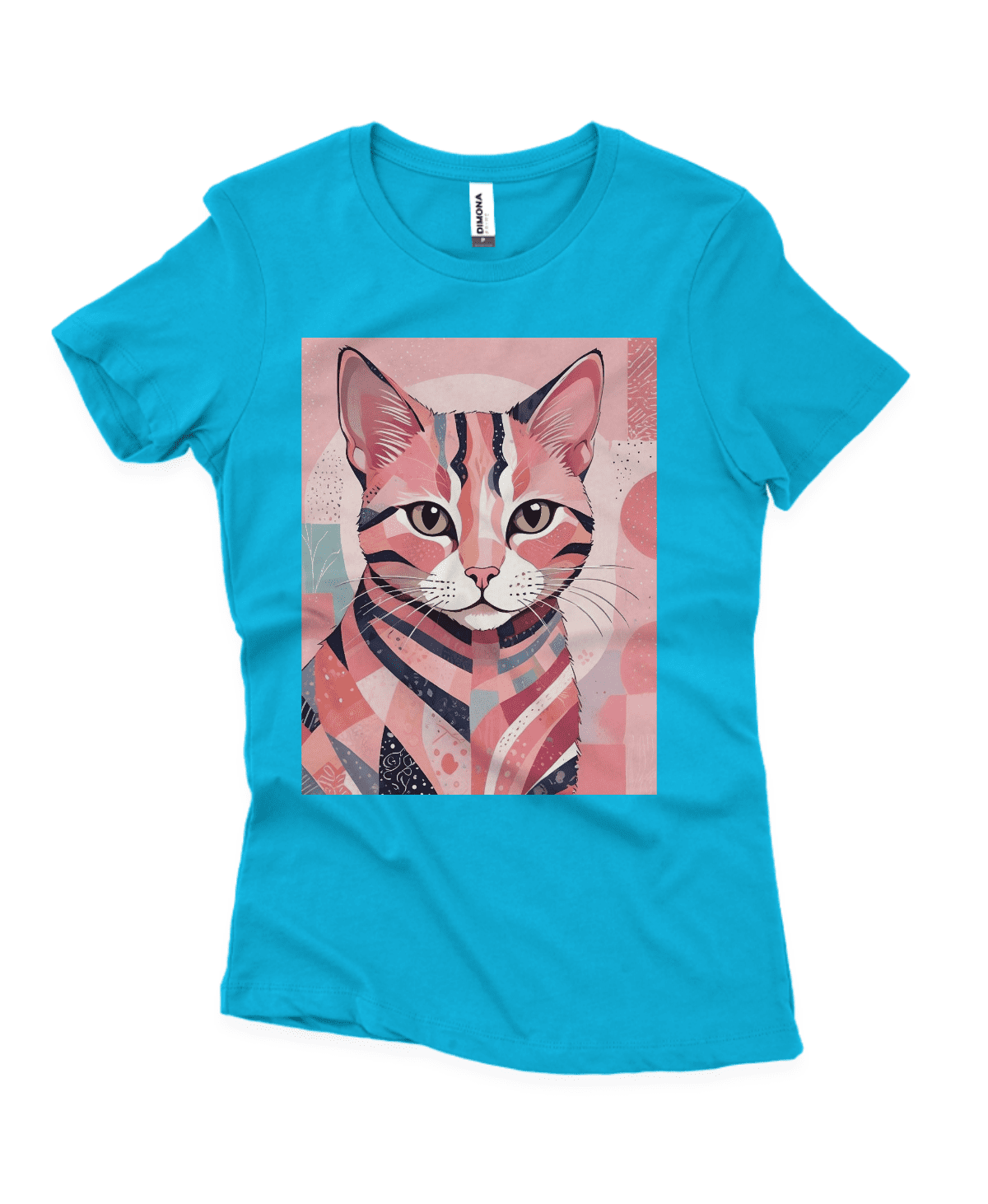 Camisa Quality Feminina Gato Rosa - Imagem 10