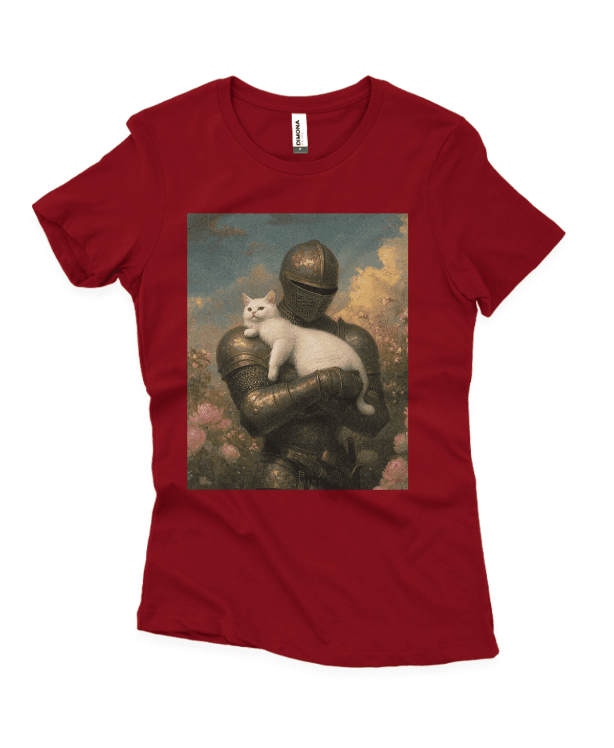Camisa Quality Feminina Gato e o Cavaleiro - Imagem 10